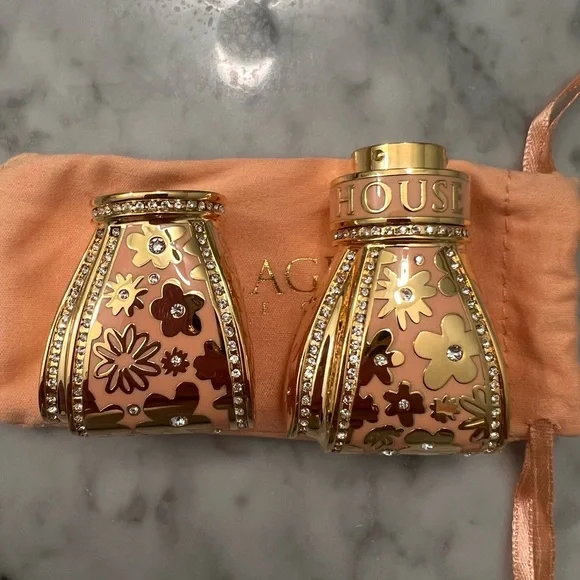 NIB- Whispers of Enlightenment (Peach) Bow Lipstick Case - Picture 6 of 6